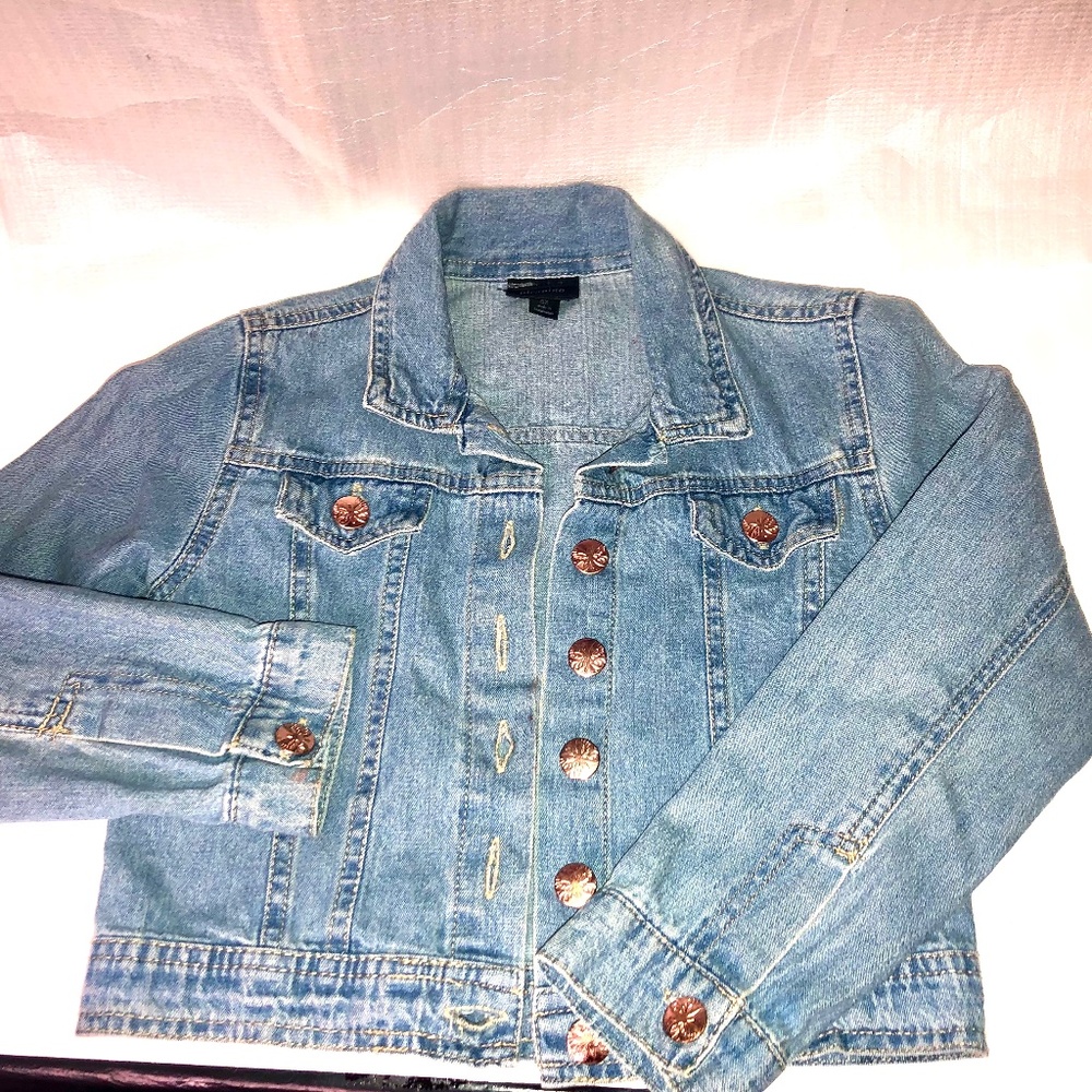 Picapino Denim Girls Jean Jacket  Size 6X